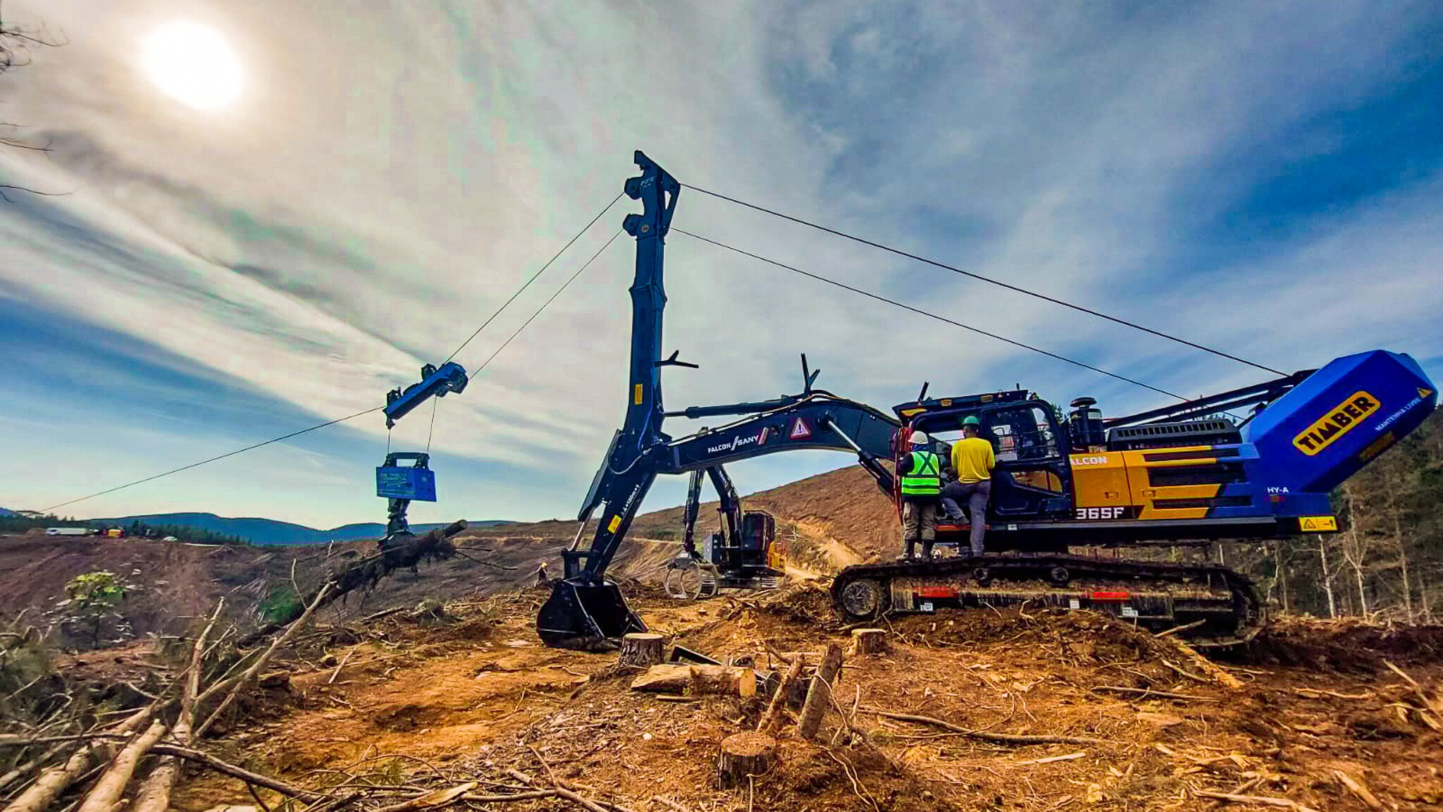 Falcon Hydraulic Yarder (FHY-AS)